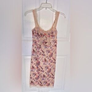 Victoria's Secret Floral Pink Dress